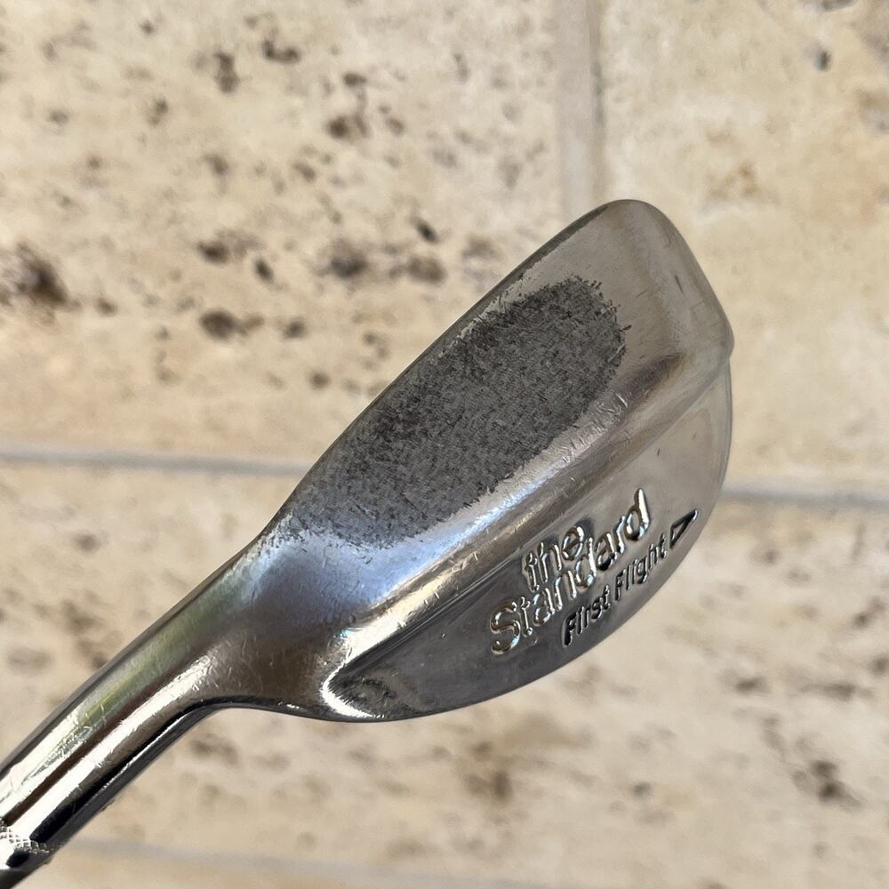 Left Hand First Flight The Standard Golf Club Sand Wedge Steel Shaf 35.5" Fair" - Picture 2 of 10